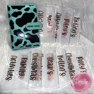 Personalized Cash Binder / Budget Book